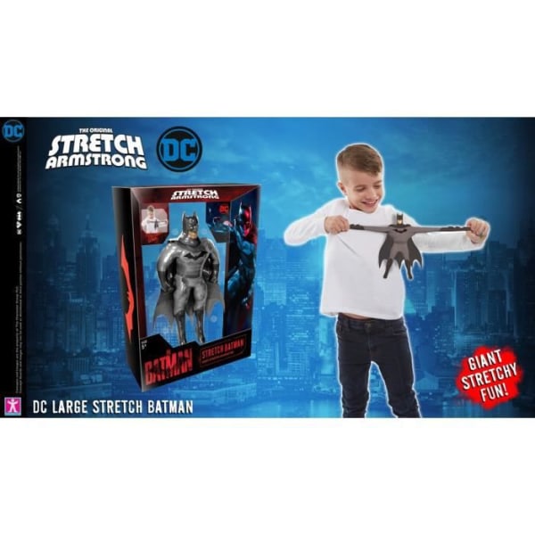 Stretch Armstrong, 25 cm karaktär, stretchkaraktär, Batman, barnleksak på 5 år, TR302