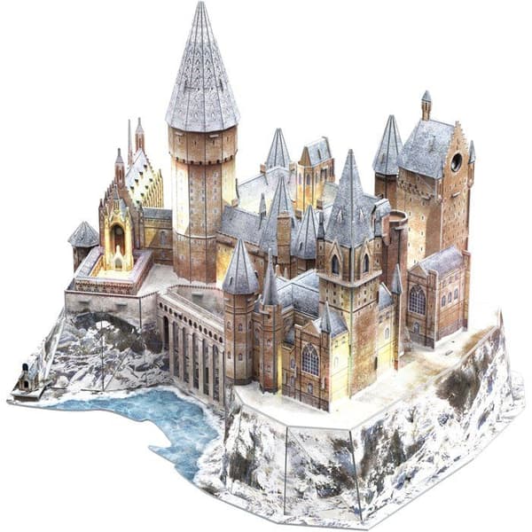3D-pussel - Upplyst Hogwarts slott - EXPLORA - 540302 - Harry Potter-licens - Ålder 8+