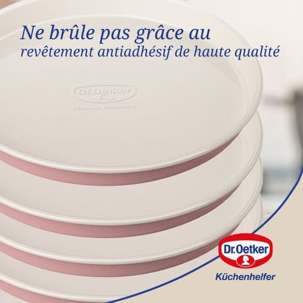 Set med 2 kakformar och lagerformar - DR oetker - Retro - 18 och 20 cm