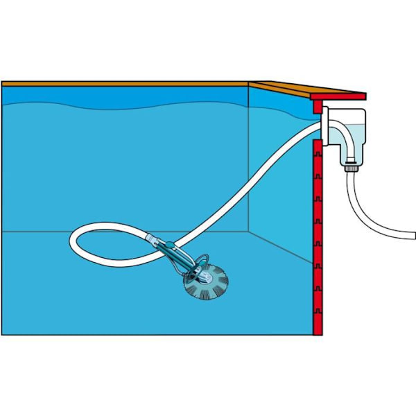 UBBINK Automatisk pooldammsugare