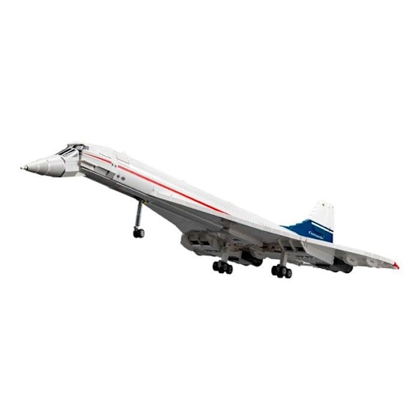 LEGO Icons Concorde, byggsats för flygplansmodeller för vuxna, flygfordonsset med autentiska detaljer och 3 lägen