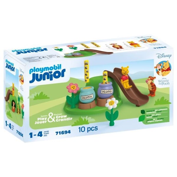 PLAYMOBIL JUNIOR 71694 Nalle Puh och Tiggers trädgård