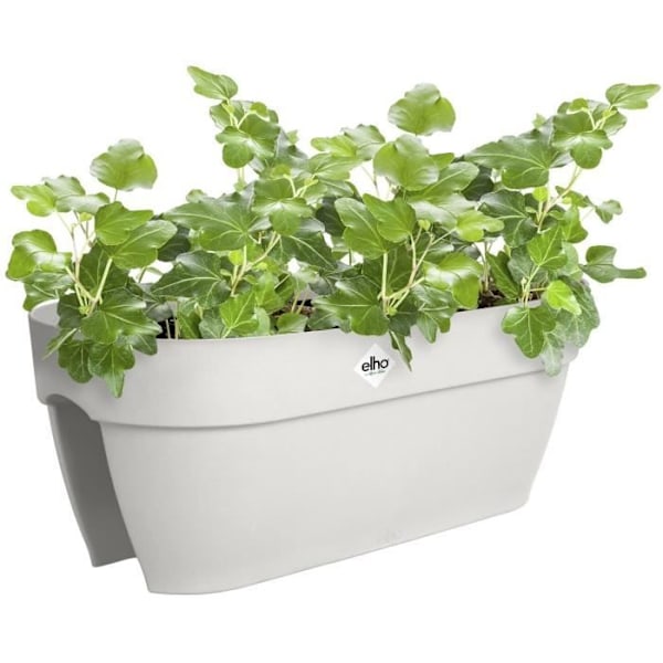 Blomkruka - ELHO - Vibia Campana Flower Bridge 60 - Vit - L 26 x B 59 x H 22 cm - Balkong/Utomhus - 100% återvunnet