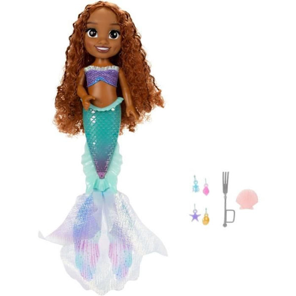 DEN LILLA SJÖjungfrun LIVE ACTION - ARIEL elektronisk docka - 38 cm - JAKKS - 480465