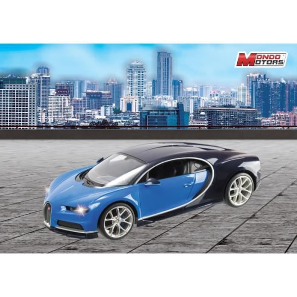 Mondo Motors - Bugatti Chiron R / C 1:14 fjärrkontrollbil