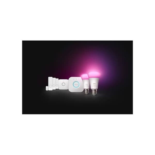 Smarta lampor - PHILIPS HUE - E27 - Startpaket - 2 lampor - Kontaktdetektorer