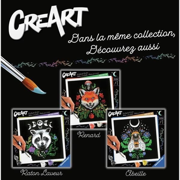 CreArt - 20x20cm - Fox / Fox - Pixie Cold Edition