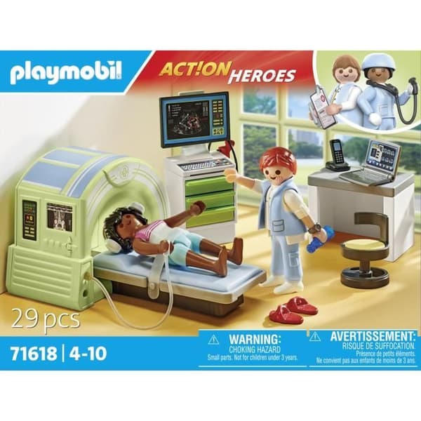 PLAYMOBIL - 71618 - Patientmedicinsk skanner