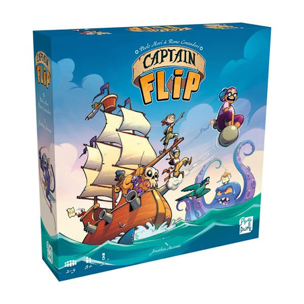 Kapten Flip brädspelet