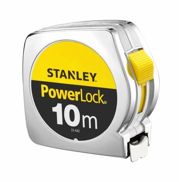 Mått - STANLEY - 1-33-442 - 10 mx 25 mm - Powerlock Classic ABS