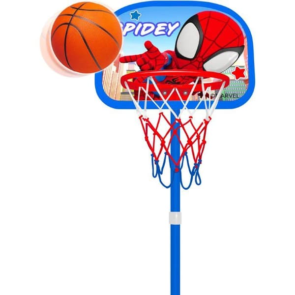 Barnbasketkorg - MARVEL - Justerbart stativ 155 cm