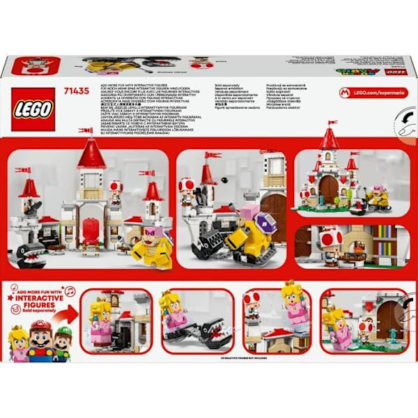 LEGO Super Mario 71435 Fight Against Roy at Peach's Castle - Nintendo Character Set