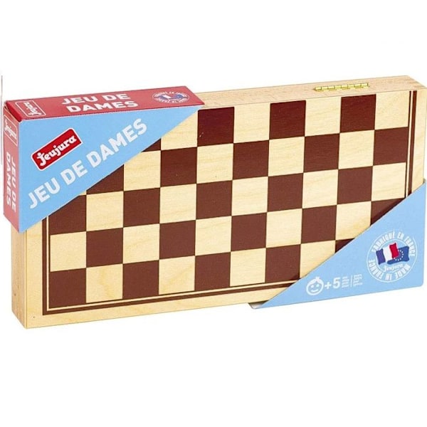 JEUJURA Checkers-spel - Vikbox