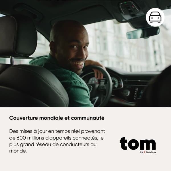 Tom by TomTom intelligent trafikvarningsassistent