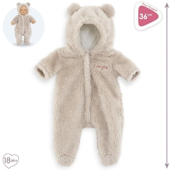 Bear Pilot - COROLLE - Kläder - För 36cm docka - Från 2 år