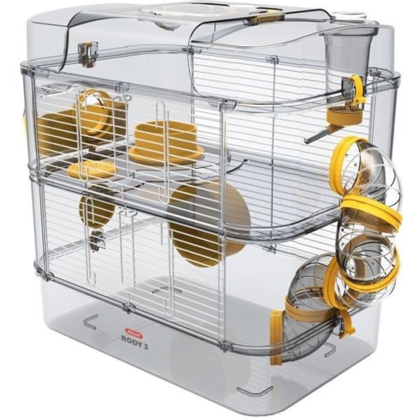 Rody 3 Duo Banana Cage For Hamster