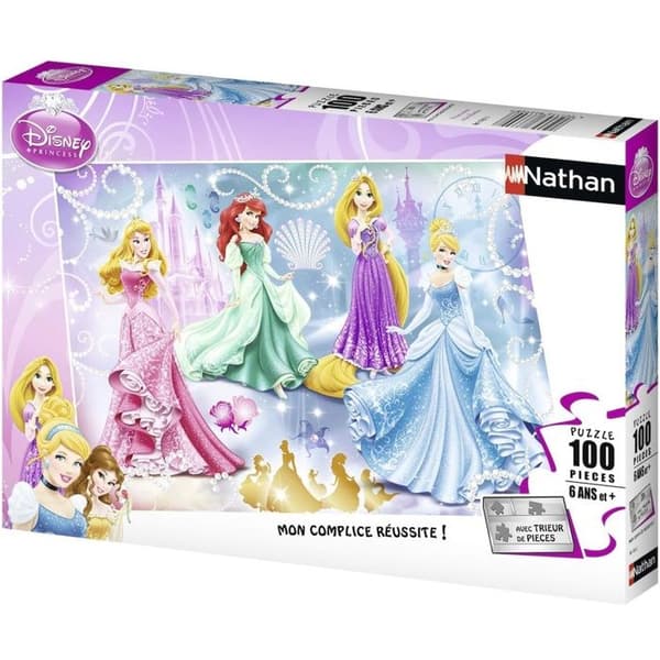 DISNEY-PRINSESSER Sparkling Princesses Puzzle - Disney