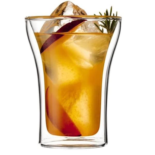 BODUM ASSAM Set med 2 dubbelväggiga glas 0,25 l