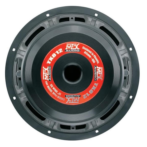 MTX TX615 Subwoofer 30 cm 2? 800W aluminiumchassi