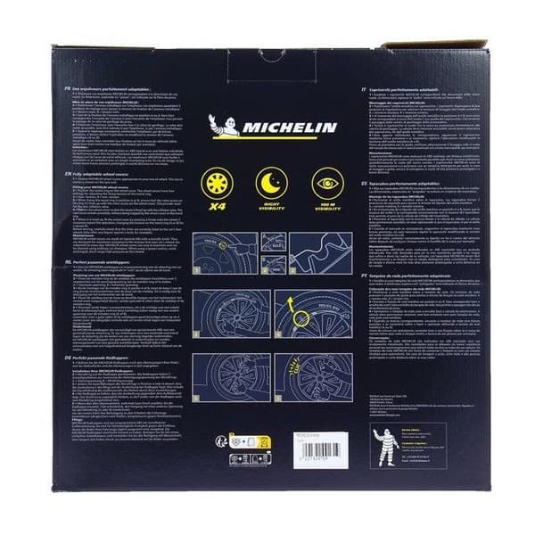 MICHELIN Hjulkåpa 14 NVS 3D by 4 i svart låda