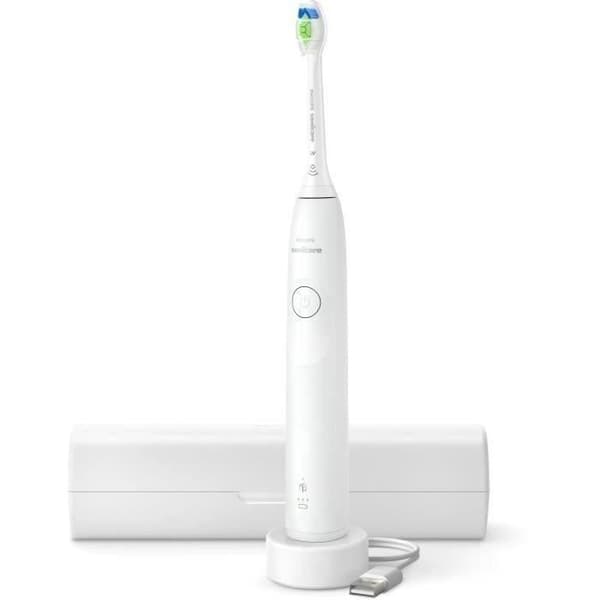 Tandborste - PHILIPS - HX7108/02 - Sonicare - 5300-serien - Vit - Elektrisk