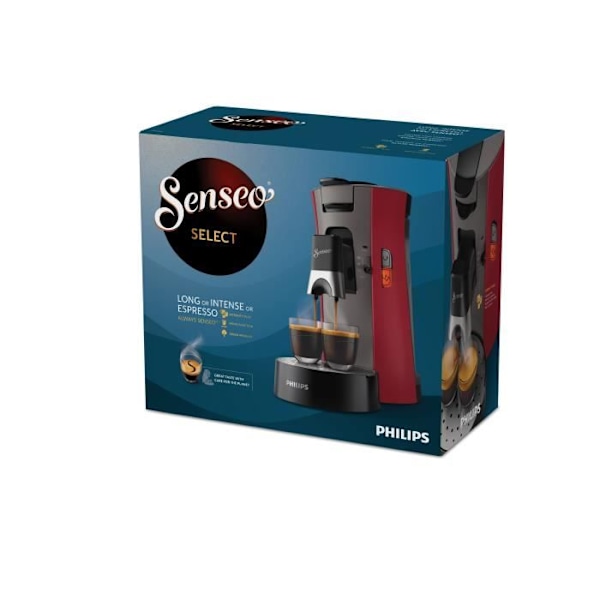 PHILIPS Senseo Select CSA240 / 91 Röd