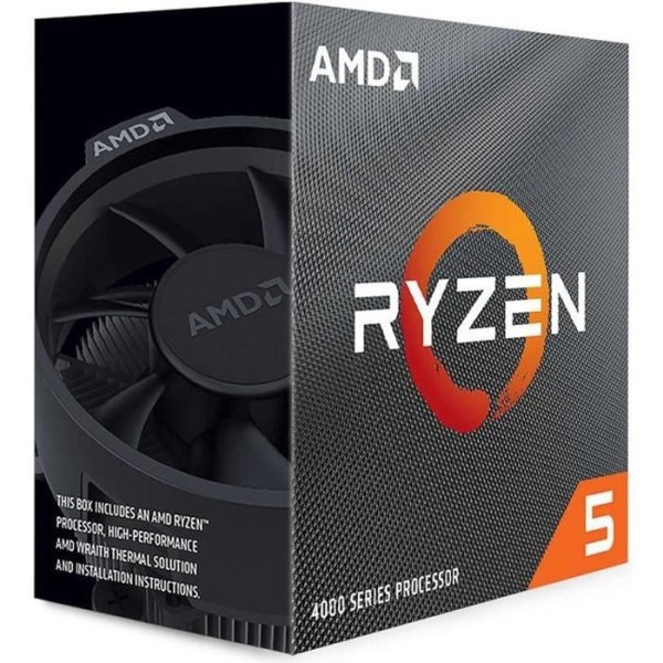AMD - RYZEN 5 4600G - Processor - 4,2 GHz - AM4 - 6 kärnor