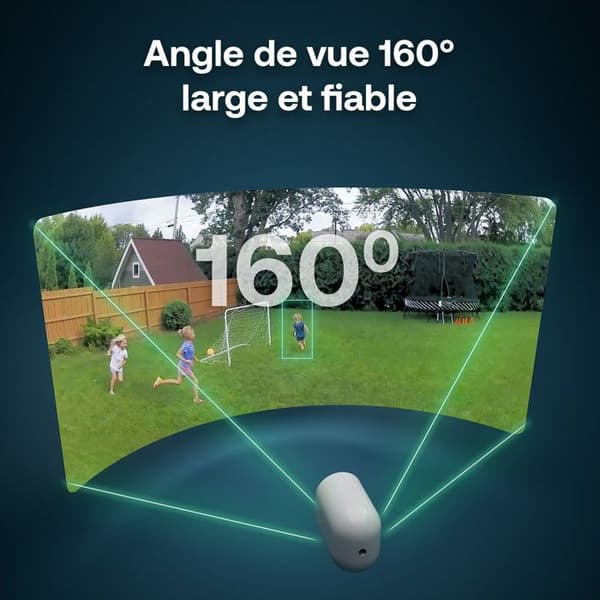 Arlo Pro 6 2K+ övervakningskamerakit med 3 kameror