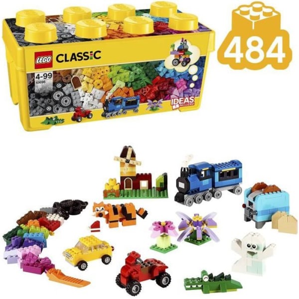 LEGO Classic 10696 kreativ tegelbox - 484 stycken