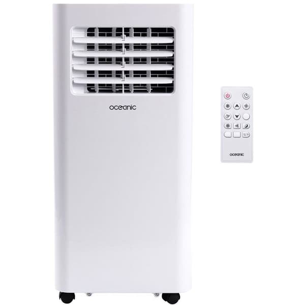 OCEANIC 10000 BTU Bärbar Monoblock Luftkonditionering - 1120W - Avfuktare - Programmerbar - Energiklass A - Vit