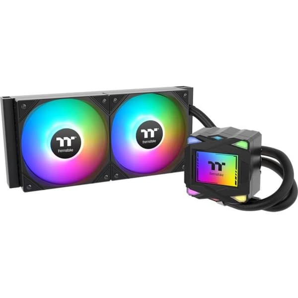 THERMALTAKE - LA240 ARGB Sync - Vattenkylning AIO - 120 mm fläktar - ARGB Intel AMD - Svart