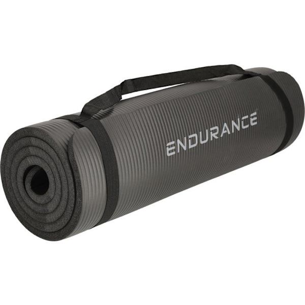Yogamatta - ENDURANCE - 4 mm - Svart