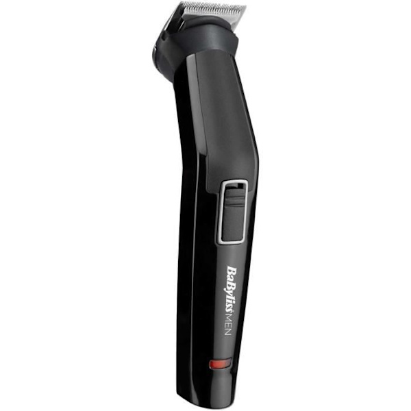 BABYLISS MT725E - 6 i 1 multifunktionstrimmer - Trådlös - 60 min autonomi - 2 utbytbara tillbehör - Tvättbara huvuden Svart