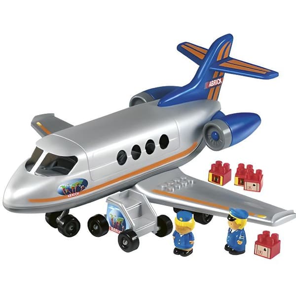 Ecoiffier flygplan abrick