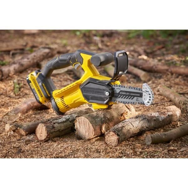 Sladdlös sekatörsåg - Stanley Fatmax - SFMCPS415B-XJ - 18V - 15cm kedja - Batteri ingår ej