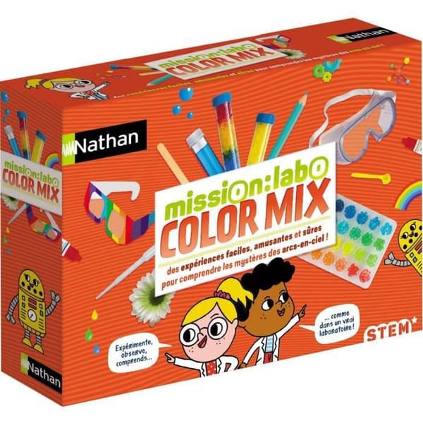 Nathan Mission lab Rainbow set