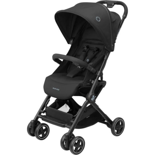 MAXI-COSI Lara2 Ultra Compact Cane Barnvagn - Essential Black - Från födseln till 4 år gammal