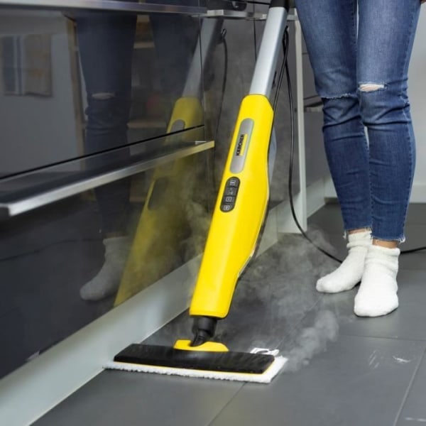 Ångmopp - KARCHER - SC 3 UPRIGHT EasyFix - Eliminerar upp till 99,99 % av virus och bakterier