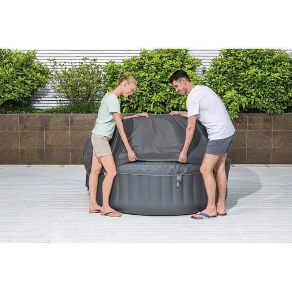 Termisk lock för runda spa 1,80 m x 66 cm, kompatibelt med integrerade pumpar och externa pumpar, Energysense , vattentät