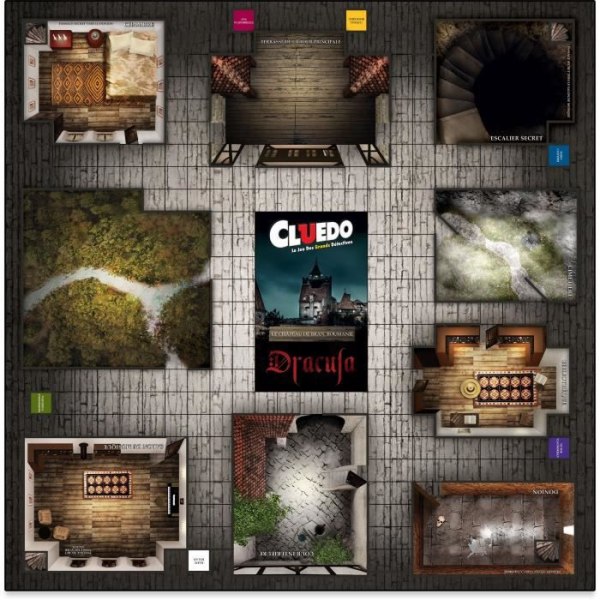Cuedo Dracula - Plateau Game - Vinnande drag