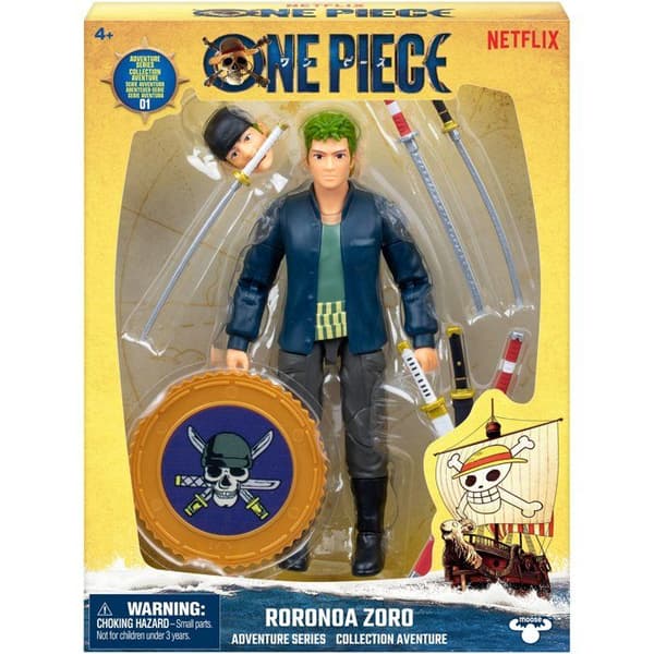 Ledad figur - ONE PIECE - Zoro - 15 cm - Från 4 år