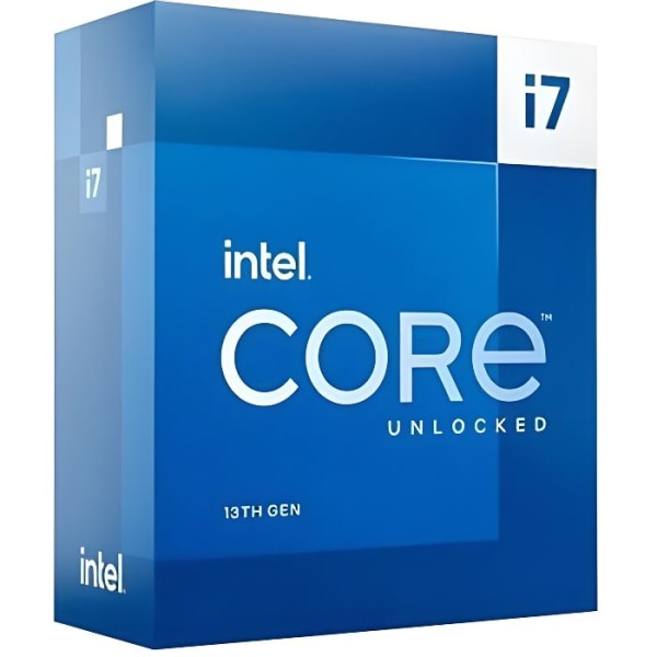 Intel Core i7-13700KF-processor, 3,4 GHz (5,4 GHz Turbo Boost)
