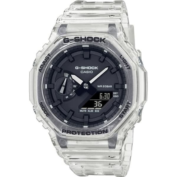 Titta på G -SHOCK - CASIO - Chockbeständig - Multifunktion - Transparent vit