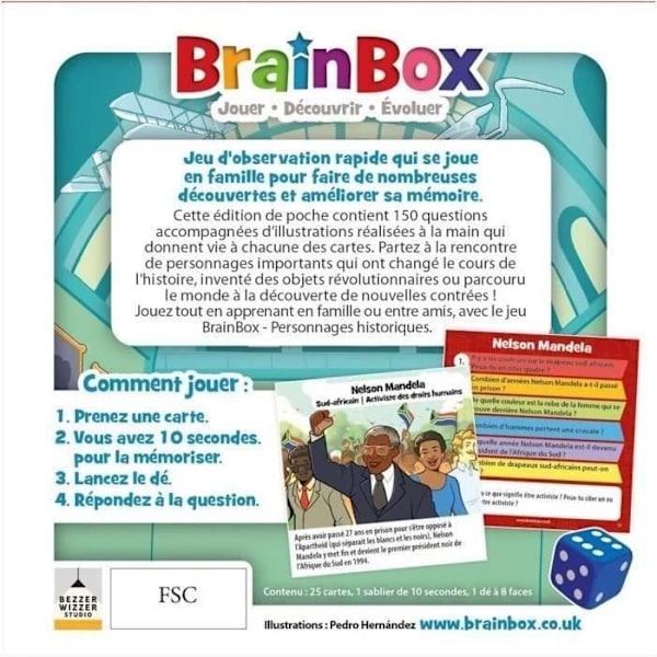 BrainBox Pocket: Historiska figurer