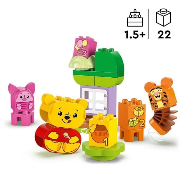 LEGO DUPLO | Disney 10457 Nalle Puhs födelsedagsfest - Byggspel 18 månader