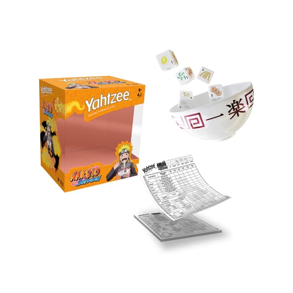 Partyspel Vinnande drag Yatzy Naruto Shippuden