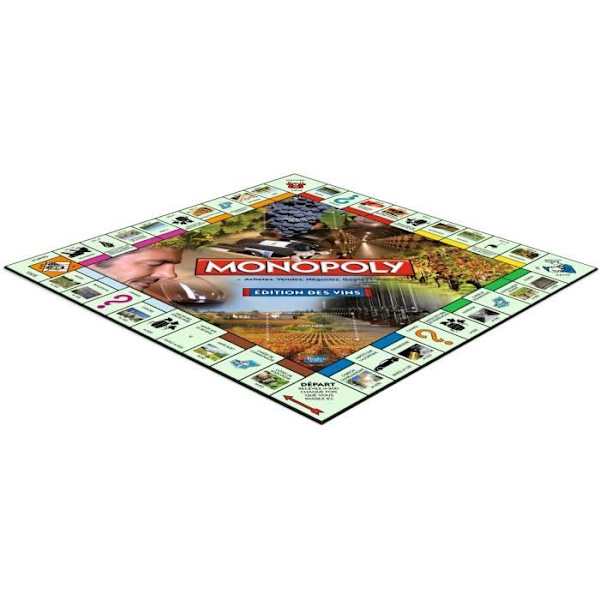 MONOPOLY - Vinutgåvor - Brädspel - Fransk version