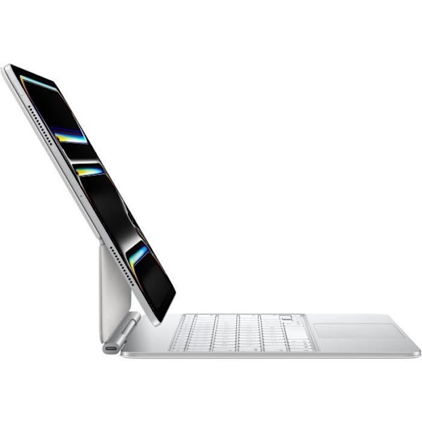 Apple Magic Keyboard tablettangentbord för iPad Pro 13 tum (M4) - Franska - Vit