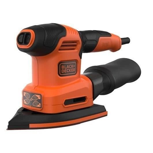 BLACK+DECKER 200W Sladdansluten Multislip BEW200K-QS - Kardborresystem - Automatisk hastighetsjustering