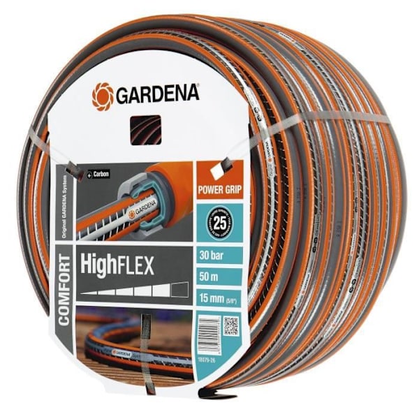 GARDENA HighFlex trädgårdsslang 50m Ø15 mm